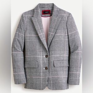 🌟NWOT🌟 J.CREW BOYFRIEND BLAZER IN PLAID ITALIAN WOOL